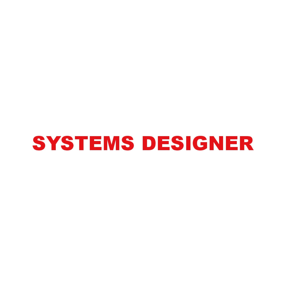 SYSTEMS DESIGNER 8
