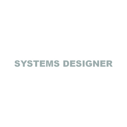 SYSTEMS DESIGNER 10