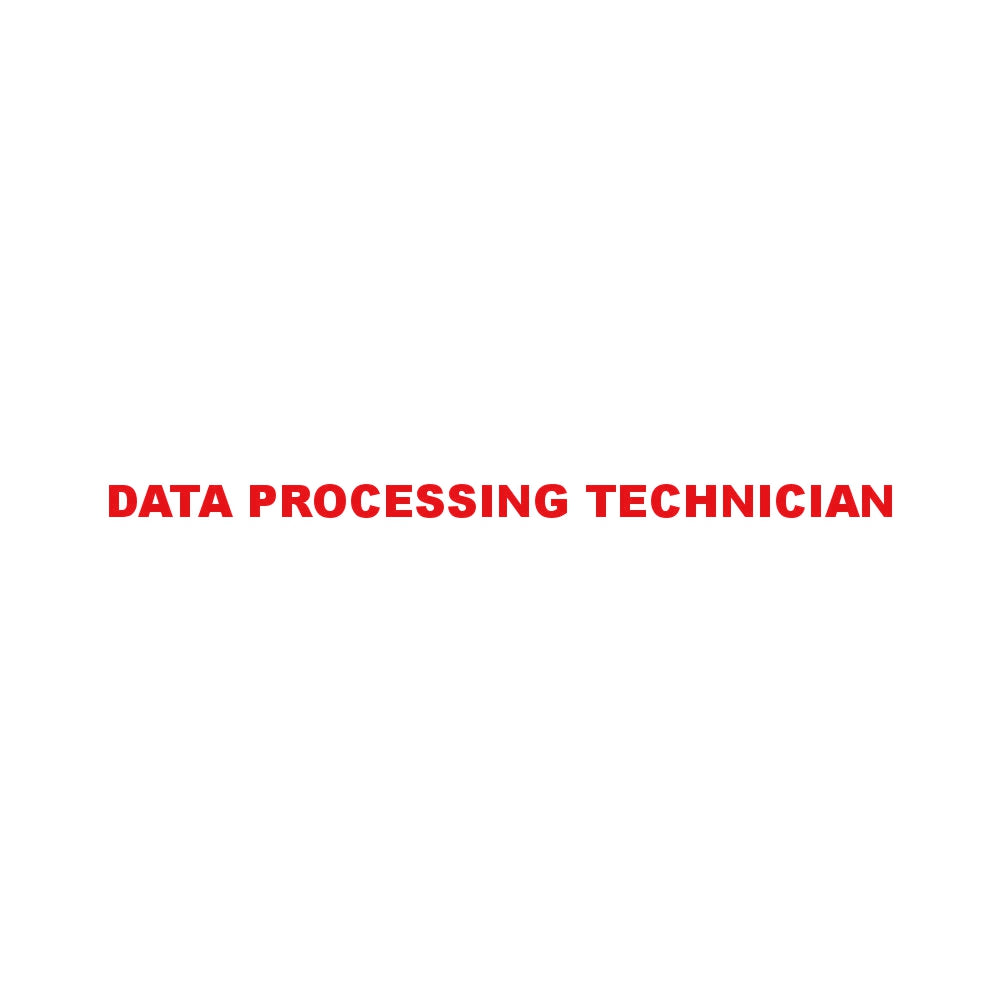 DATA PROCESSING TECHNICIAN 8