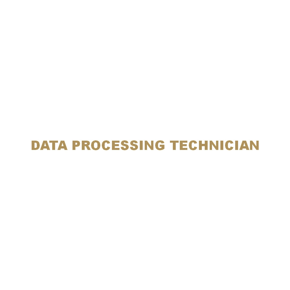 DATA PROCESSING TECHNICIAN 9