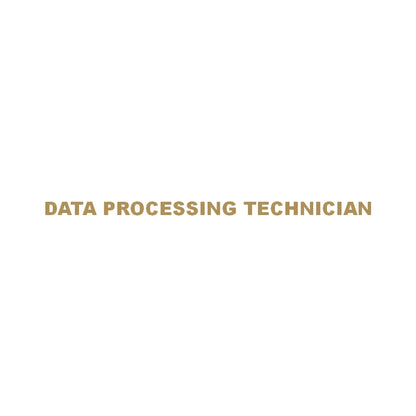 DATA PROCESSING TECHNICIAN 9