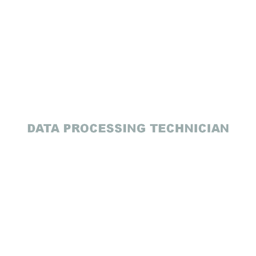 DATA PROCESSING TECHNICIAN 10