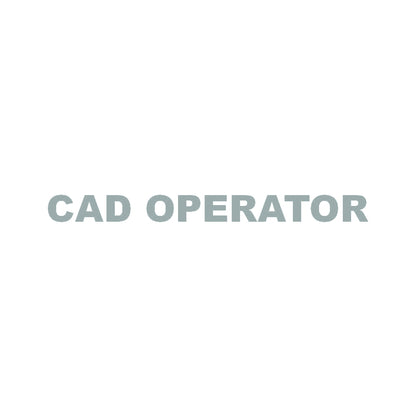 CAD OPERATOR 10