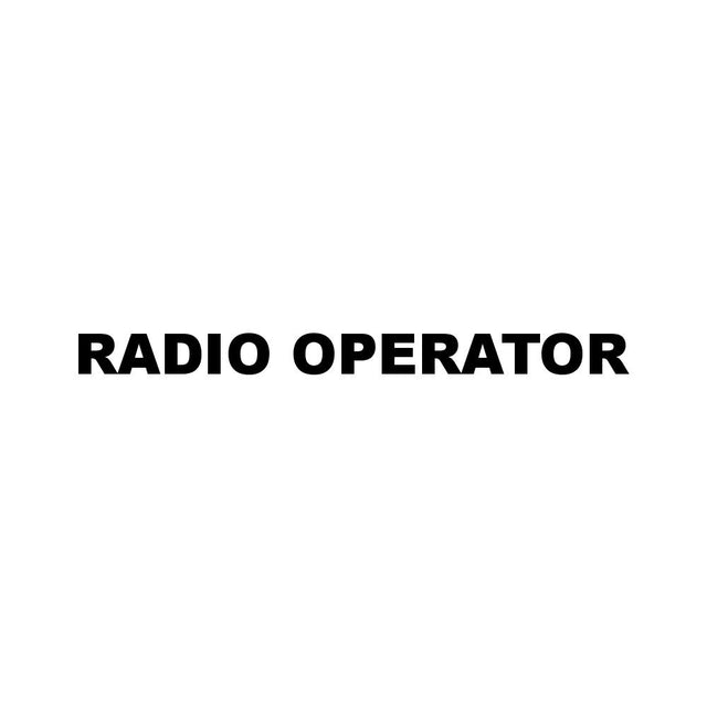 RADIO OPERATOR