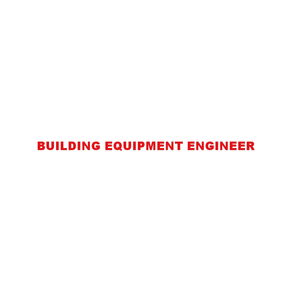 BUILDING EQUIPMENT ENGINEER 8
