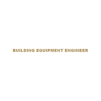 BUILDING EQUIPMENT ENGINEER 9
