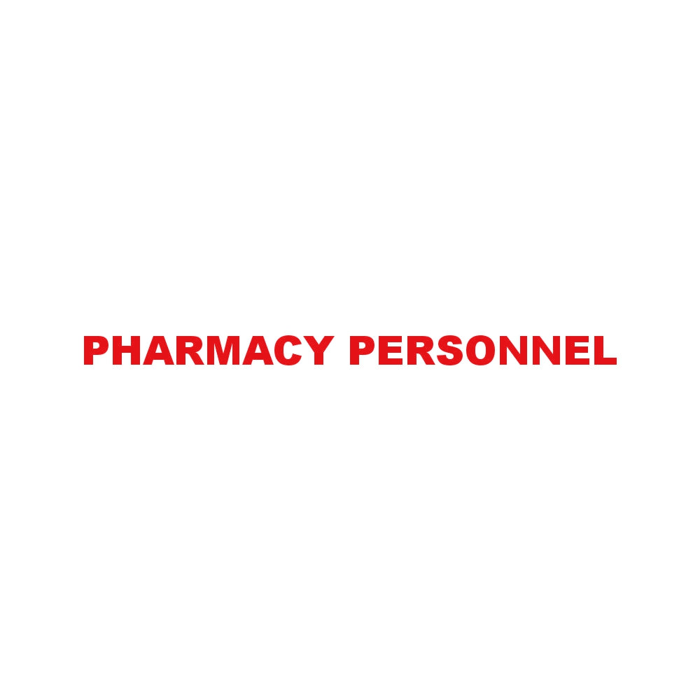 PHARMACY PERSONNEL 8