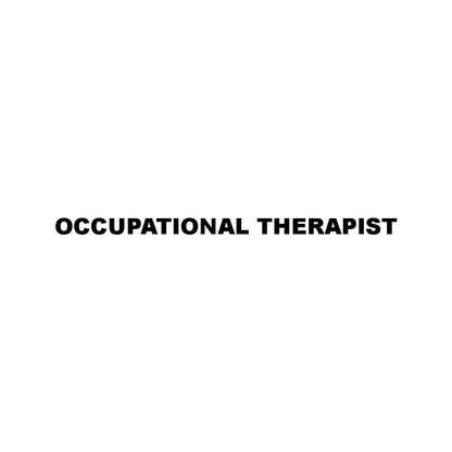 OCCUPATIONAL THERAPIST