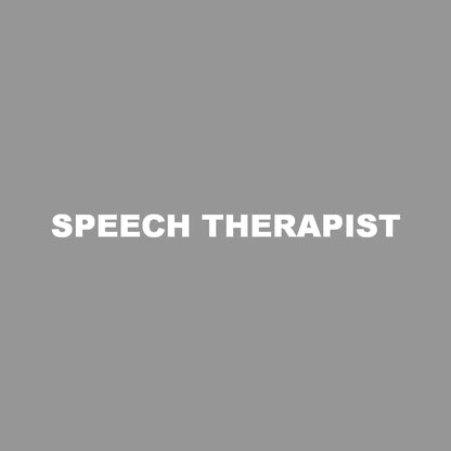 SPEECH THERAPIST 7