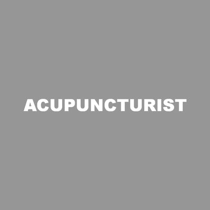 ACUPUNCTURIST 7
