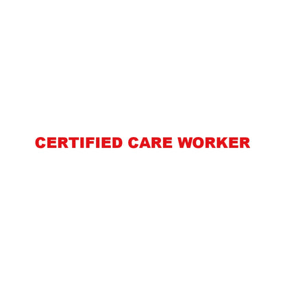 CERTIFIED CARE WORKER 8
