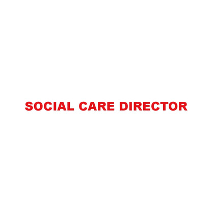 SOCIAL CARE DIRECTOR 8