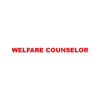 WELFARE COUNSELOR 8
