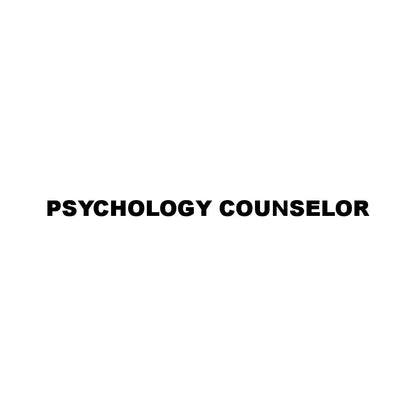 PSYCHOLOGY COUNSELOR