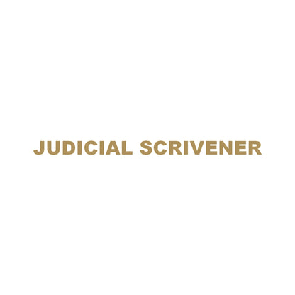 JUDICIAL SCRIVENER 9