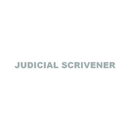 JUDICIAL SCRIVENER 10