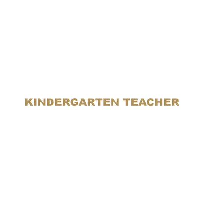 KINDERGARTEN TEACHER 9