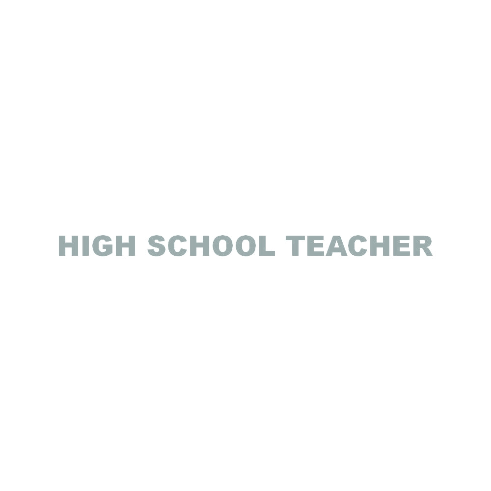 HIGH SCHOOL TEACHER 10