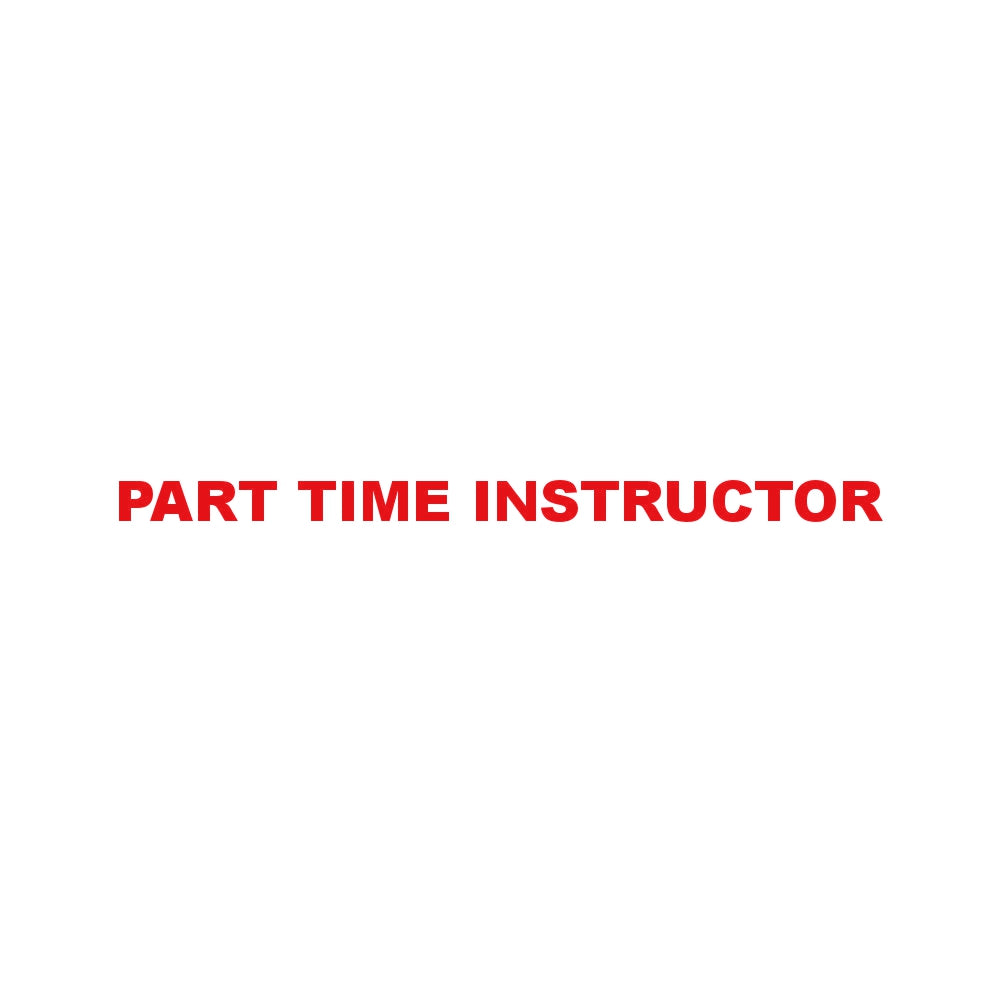 PART TIME INSTRUCTOR 8