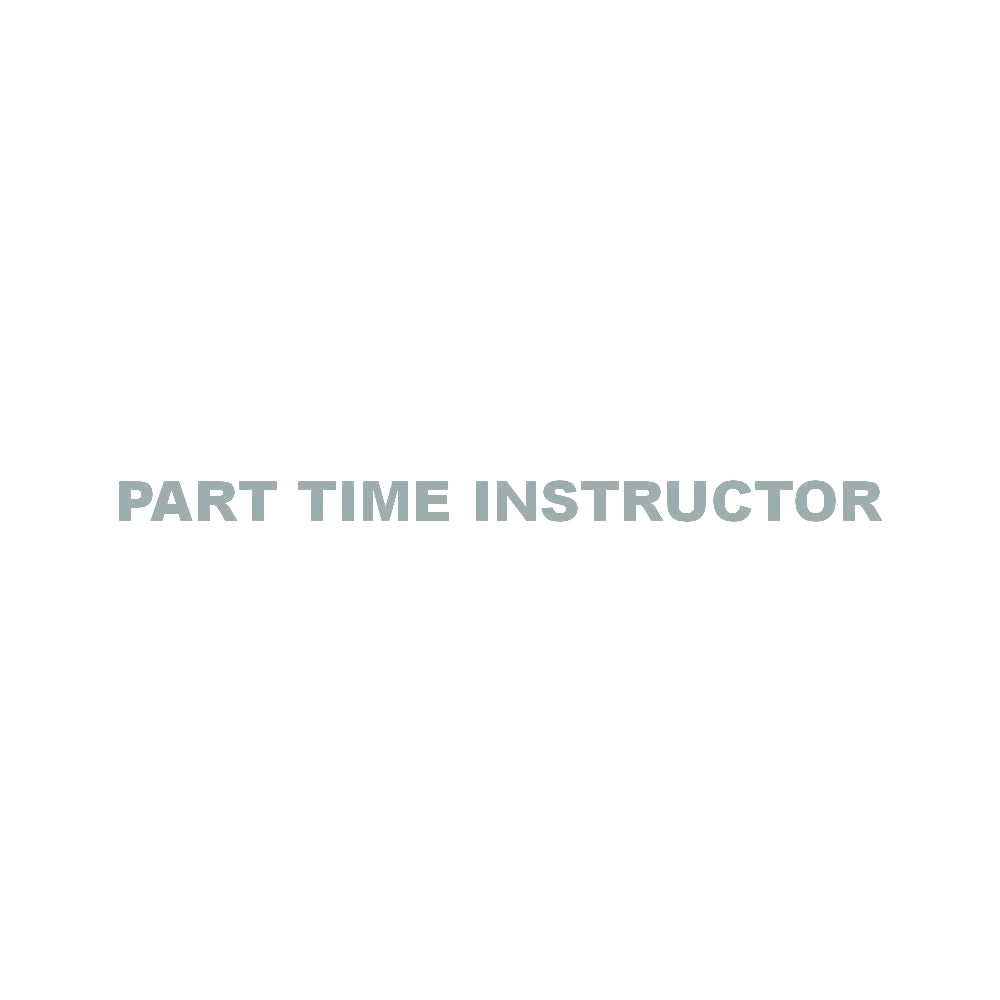 PART TIME INSTRUCTOR 10