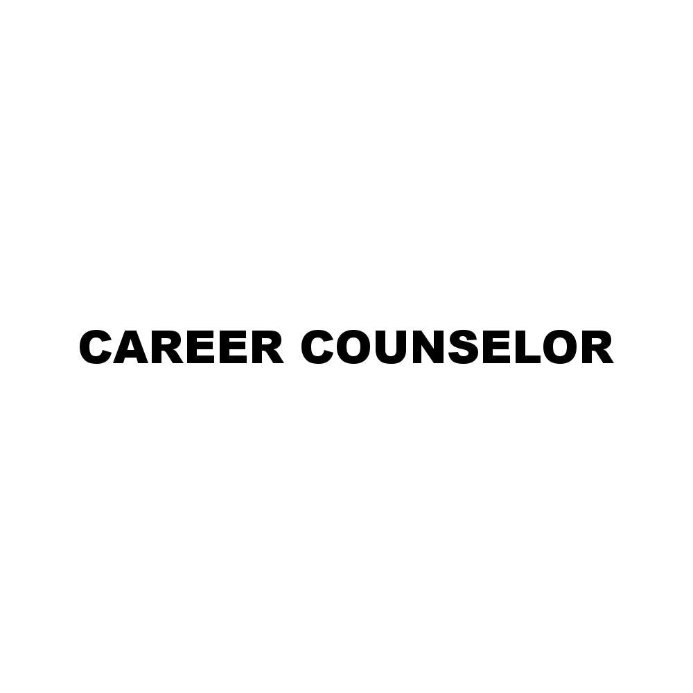 CAREER COUNSELOR