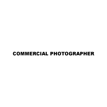 COMMERCIAL PHOTOGRAPHER