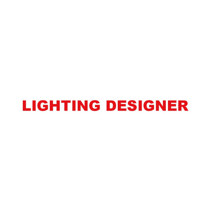 LIGHTING DESIGNER 8