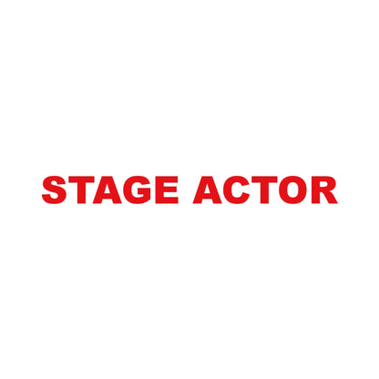 STAGE ACTOR 8