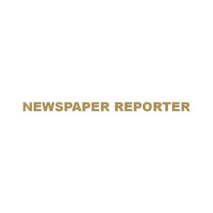 NEWSPAPER REPORTER 9