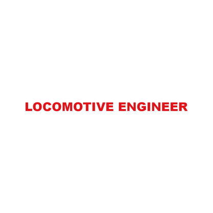 LOCOMOTIVE ENGINEER 8