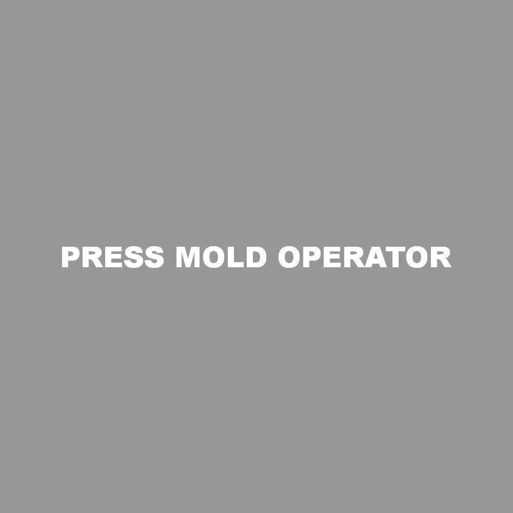 PRESS MOLD OPERATOR 7