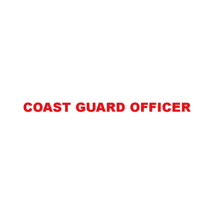 COAST GUARD OFFICER 8