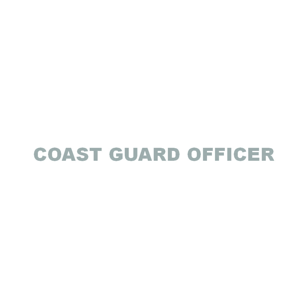 COAST GUARD OFFICER 10