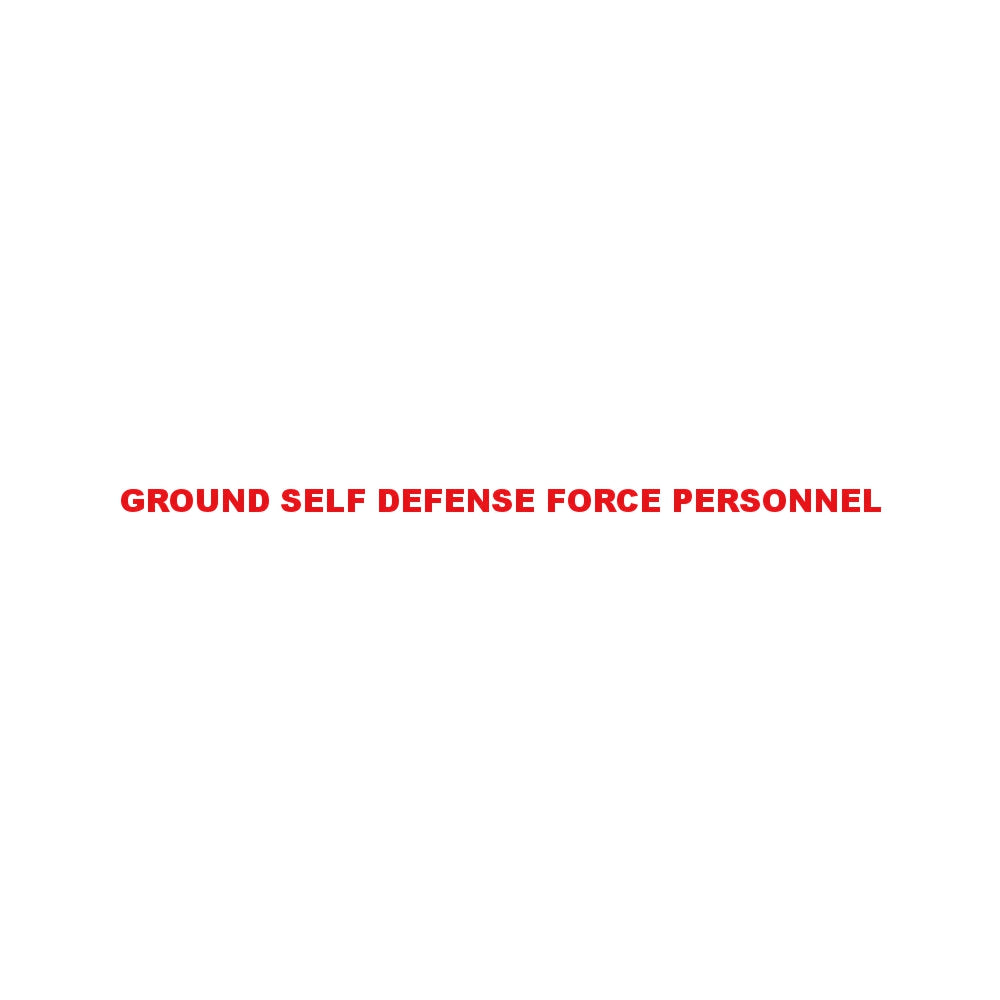 GROUND SELF DEFENSE FORCE PERSONNEL 8