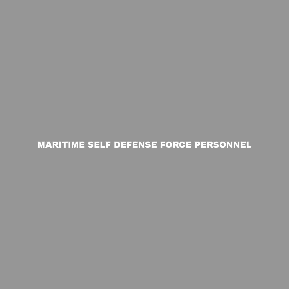 MARITIME SELF DEFENSE FORCE PERSONNEL 7