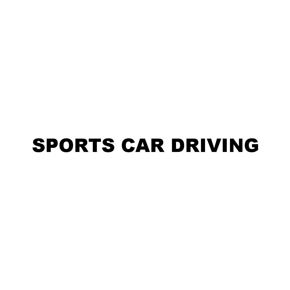 SPORTS CAR DRIVING