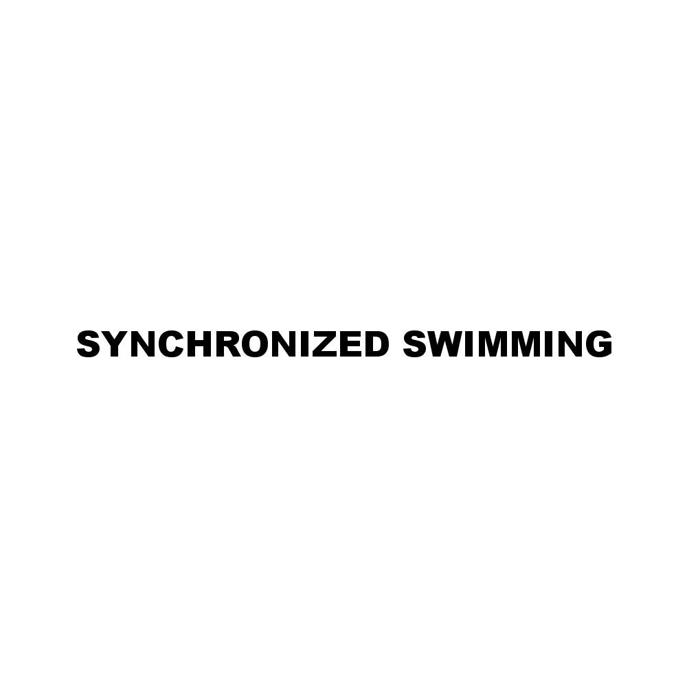 SYNCHRONIZED SWIMMING