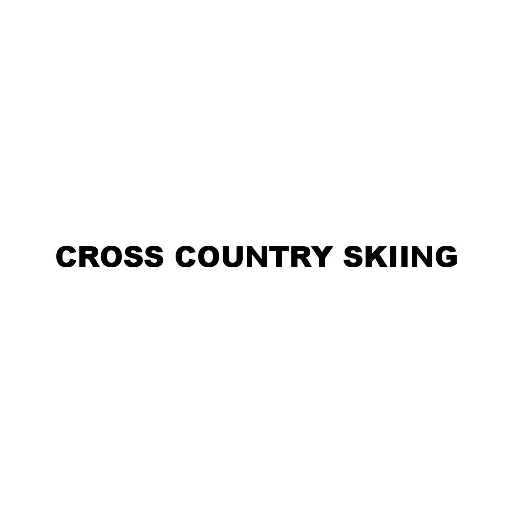CROSS COUNTRY SKIING