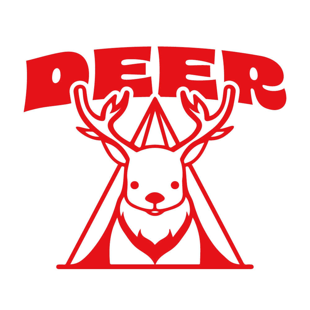 DEER 鹿とテント 8