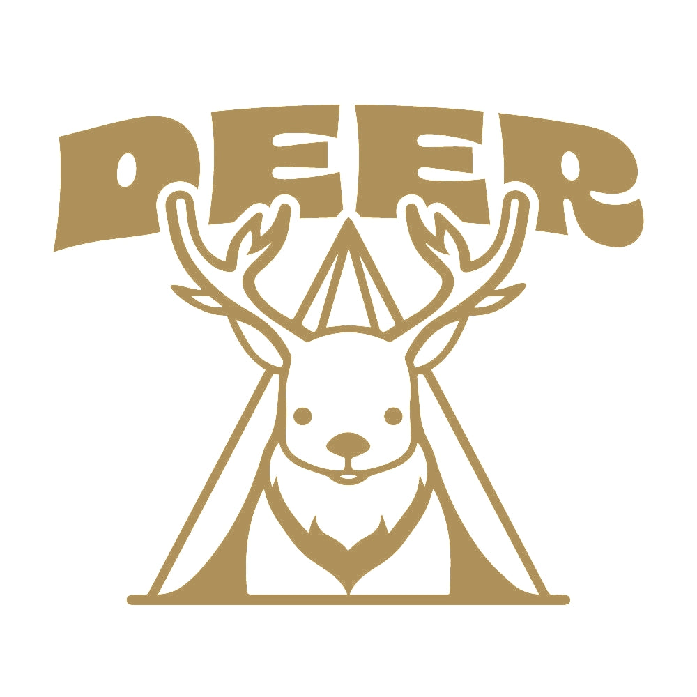 DEER 鹿とテント 9