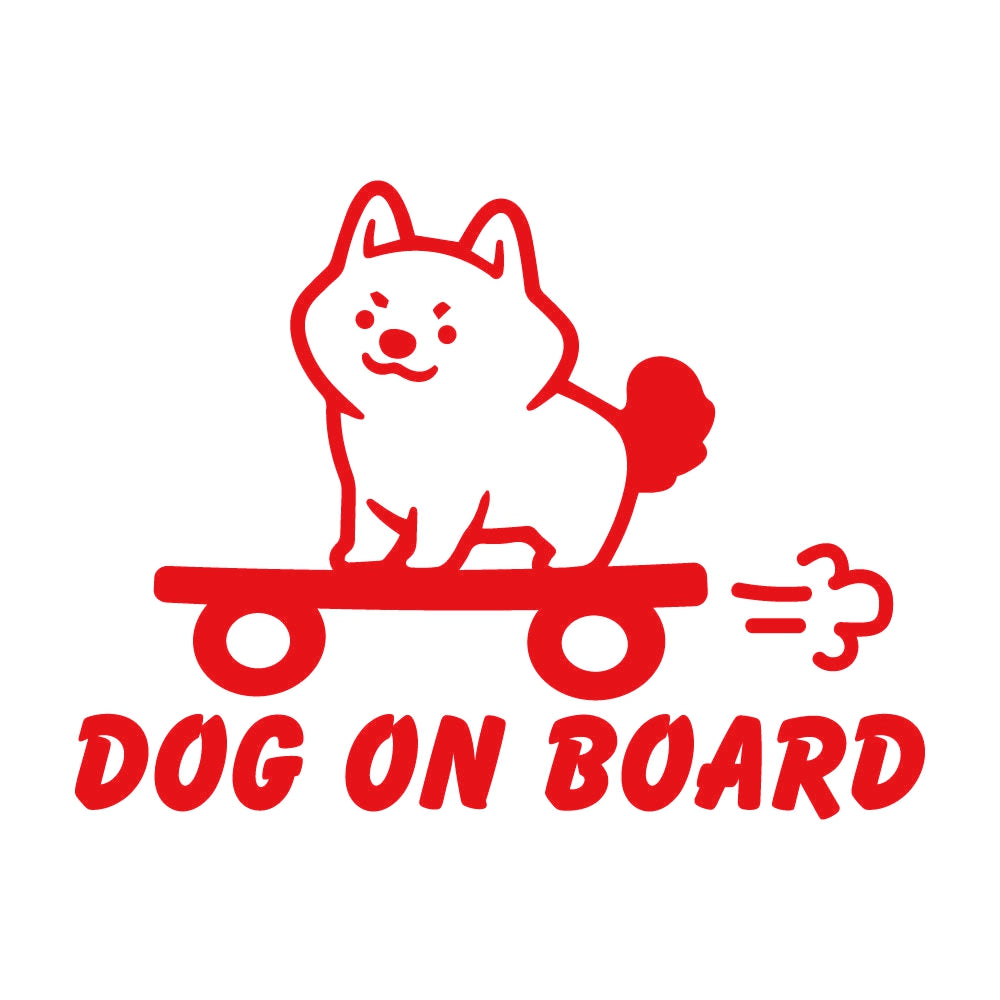 DOG ON BOARD (A) 8