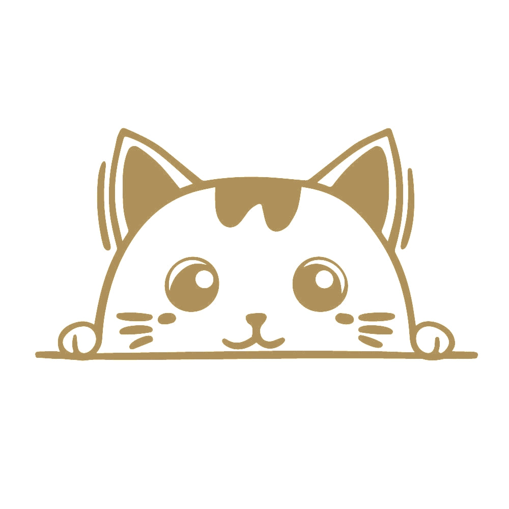 ひょっこり猫 (B) 9