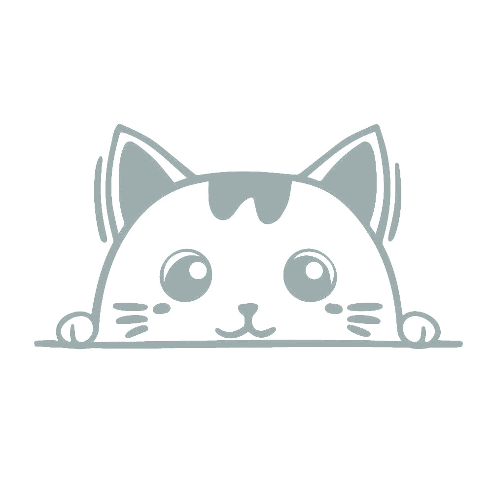 ひょっこり猫 (B) 10