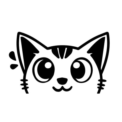 ひょっこり猫 (D)