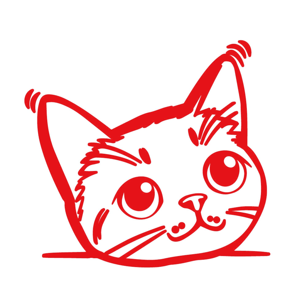 ひょっこり猫 (E) 8