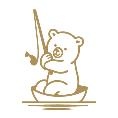 釣りをする子熊 9