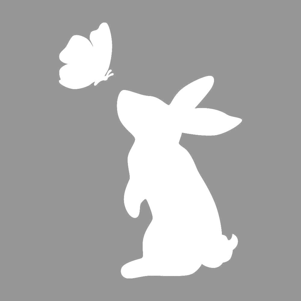ウサギと蝶々 7
