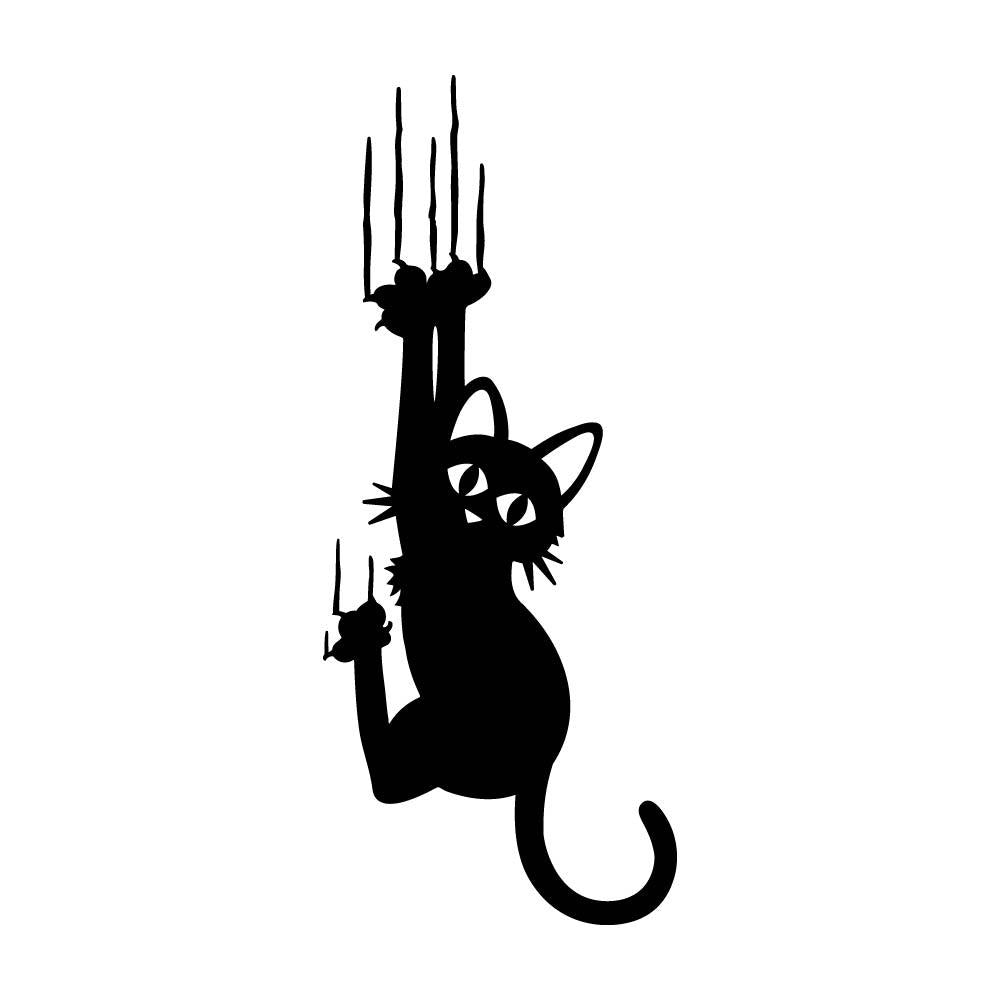 ずり落ちる猫 (A)