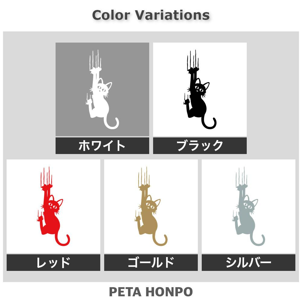 ずり落ちる猫 (A) 2