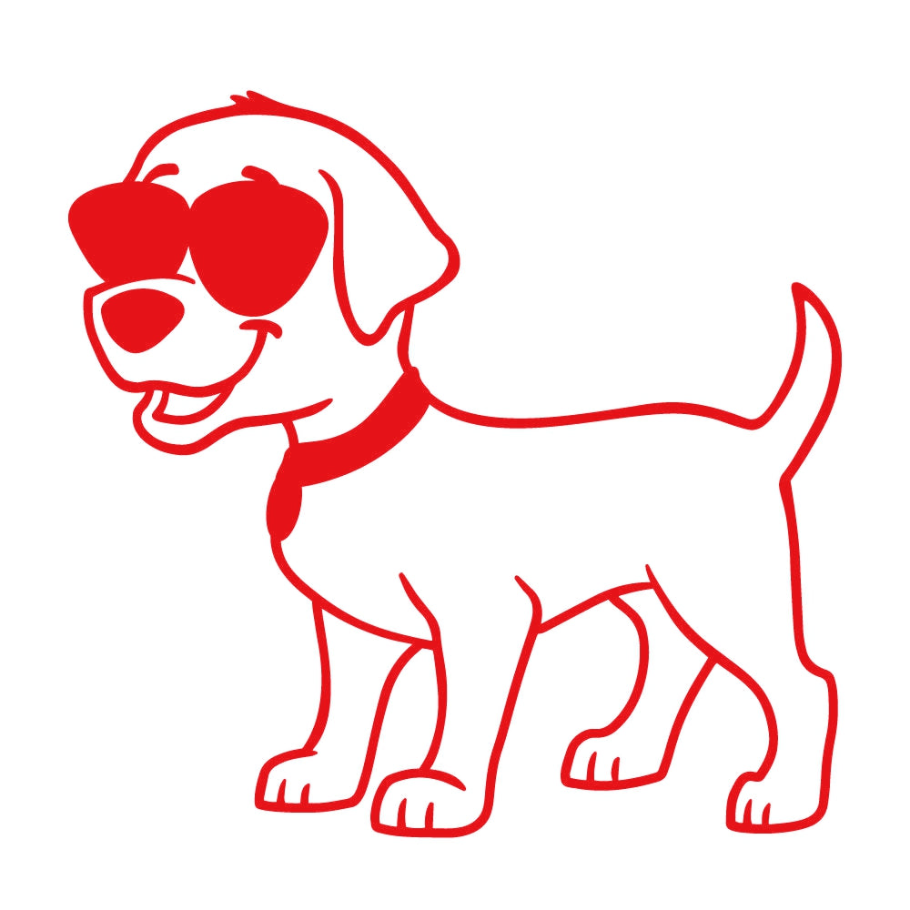 サングラスをかけた犬 8